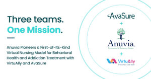 AvaSure, Anuvia, and VirtuAlly logos
