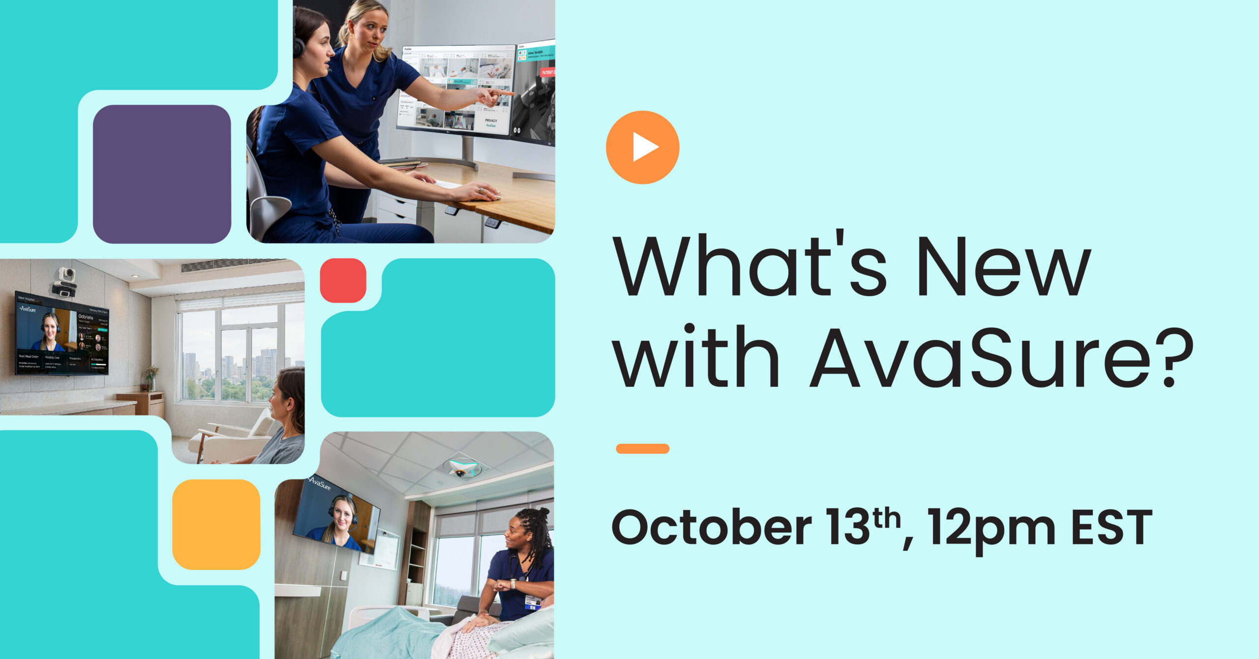 Oct 13 What's New With AvaSure webinar promo slider