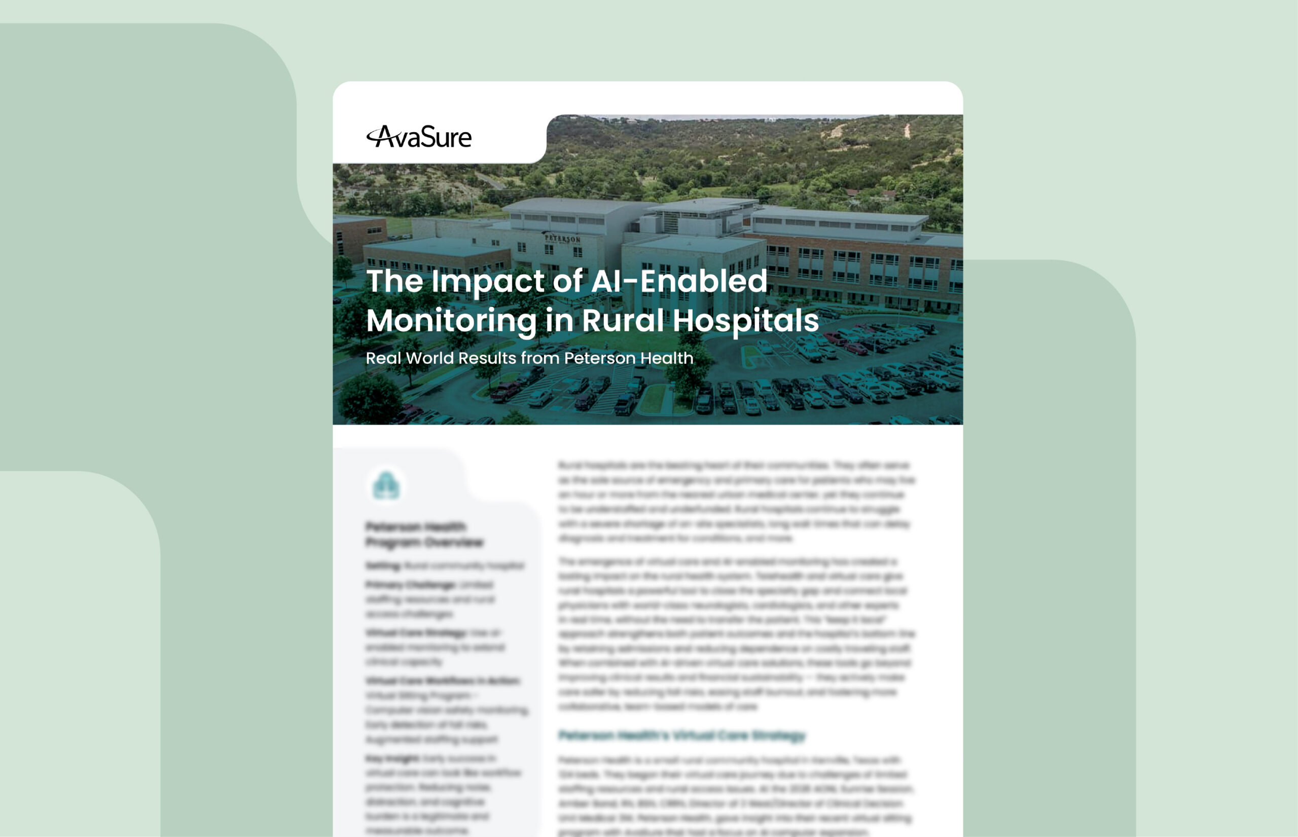 Peterson Health whitepaper